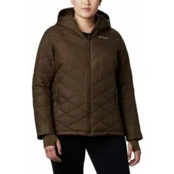 Columbia Heavenly Hooded Jacket - Women's -Ski Supplies Store 1738152 319 f 2223fw
