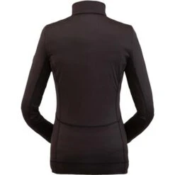 Spyder Savona Zip T-Neck - Women's -Ski Supplies Store 194088001 spyn savona zipt black back