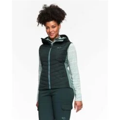 Kari Traa Eva Down Vest - Women's 9 Kari Traa Eva Down Vest - Women's -Ski Supplies Store 622897 pine model 1 2223fw