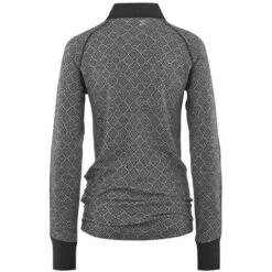 Kari Traa Voss Cashmere Mix Half Zip - Women's -Ski Supplies Store 623108 dgrey product 2 2223fw