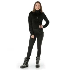Spyder Shimmer Bug Zip T-Neck - Women's - 2023 Model -Ski Supplies Store Day 2 Session 1 10773