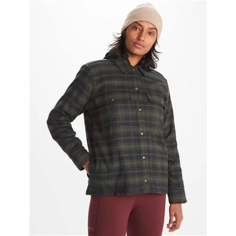 Marmot Ridgefield Heavyweight Sherpa Lined Flannel - Women's 1 Marmot Ridgefield Heavyweight Sherpa Lined Flannel - Women's