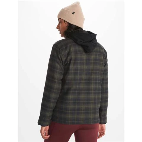 Marmot Ridgefield Heavyweight Sherpa Lined Flannel - Women's 2 Marmot Ridgefield Heavyweight Sherpa Lined Flannel - Women's - Image 2