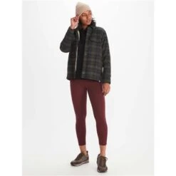 Marmot Ridgefield Heavyweight Sherpa Lined Flannel - Women's 5 Marmot Ridgefield Heavyweight Sherpa Lined Flannel - Women's -Ski Supplies Store FW23 MAR M10512 Nori 3