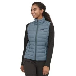 Patagonia Women's Down Sweater Vest With NetPlus - 84629 -Ski Supplies Store PAT 84629 ligh plume grey model1
