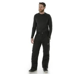 Men's Winter's Edge Lightweight Baselayer Crew | Buckmans -Ski Supplies Store WTR M08 BLK 49861