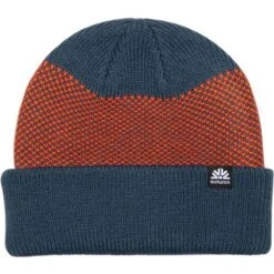 Autumn Birdseye Beanie -Ski Supplies Store aut bird slateblue fw23