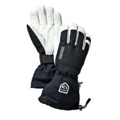 Hestra Army Leather Heli Ski & Snowboard Gloves -Ski Supplies Store black hestra army leather heli gloves men s 45094