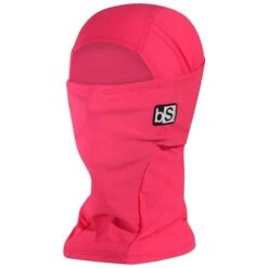 BlackStrap The Hood Balaclava -Ski Supplies Store blk s fg a h bright coral