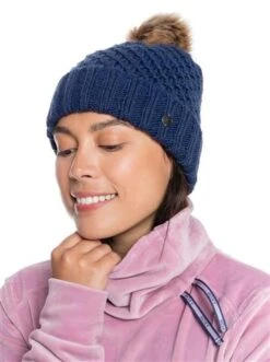 Roxy Blizzard Beanie - Women's - 2022 Model -Ski Supplies Store erjha03870 roxy bte0 frt1