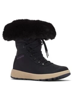 Columbia Slopeside Village Omni Heat Boot - Women's -Ski Supplies Store fw2021 columbia slopesidevillageomniheathiboot extrememidnight 1