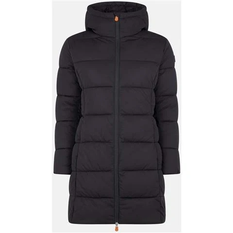 Save The Duck Long Hooded Seal Coat - Women's 1 Save The Duck Long Hooded Seal Coat - Women's