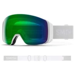 Smith 4D Mag Goggle -Ski Supplies Store fw21 smith 4dmag whitegreen goggle