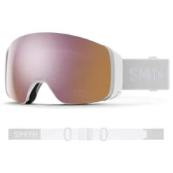 Smith 4D Mag Goggle -Ski Supplies Store fw21 smith 4dmag whiterose goggle
