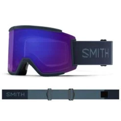 Smith Squad XL Goggle -Ski Supplies Store fw21 smith squadxl navy cpviolet goggle