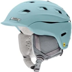 Smith Vantage MIPS Helmet - Women's -Ski Supplies Store fw21 smith vantagewomens mattepolarblue helmet