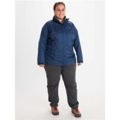 Marmot PreCip Eco Jacket - Women's (Plus Size) -Ski Supplies Store fw21 46160 2975 mod