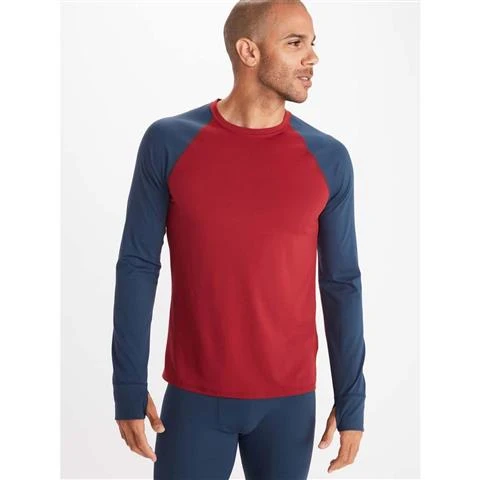 Marmot Baselayer LS Crew - Men's 2 Marmot Baselayer LS Crew - Men's - Image 2