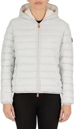 Save The Duck Gwen Hooded Sherpa Lined Jacket - Women's -Ski Supplies Store fw22 SAV D39690W GIGA13 1