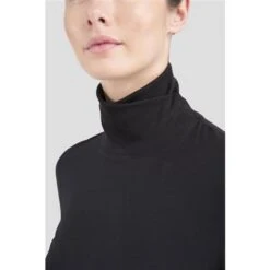 Terramar Cloud Nine 2.0 Turtleneck - Women's 22 Terramar Cloud Nine 2.0 Turtleneck - Women's -Ski Supplies Store fw22 W9174 010 6 Black