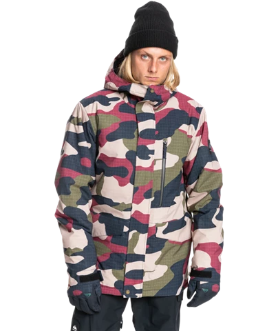 Quiksilver Mission Printed Jacket - Men's 1 Quiksilver Mission Printed Jacket - Men's