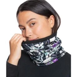 Roxy Luna Collar - Women's -Ski Supplies Store fw22erjaa03873 kvj9 lana blk super