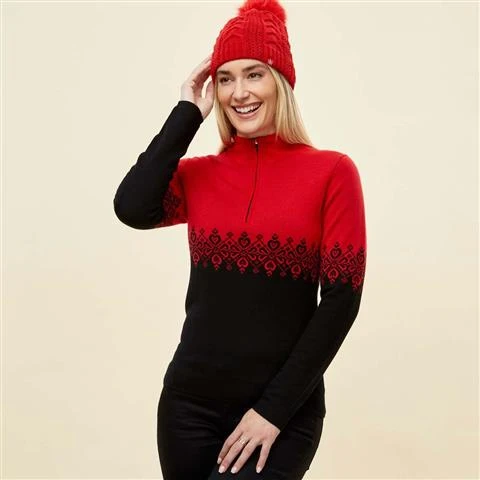 Krimson Klover Verglas 1/4 Zip Base Layer Top Sweater - Women's 1 Krimson Klover Verglas 1/4 Zip Base Layer Top Sweater - Women's