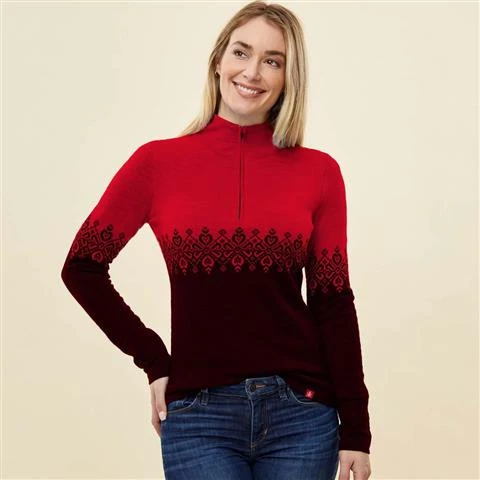 Krimson Klover Verglas 1/4 Zip Base Layer Top Sweater - Women's 2 Krimson Klover Verglas 1/4 Zip Base Layer Top Sweater - Women's - Image 2
