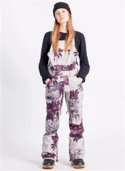 L1 Premium Goods Loretta Overall Bibs - Women's -Ski Supplies Store fw23 l1pg n873893 ghost 1