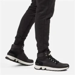 Sorel Mac Hill Mid LTR Waterproof Boot - Men's 7 Sorel Mac Hill Mid LTR Waterproof Boot - Men's -Ski Supplies Store fw23 sor 1915541 blk 4