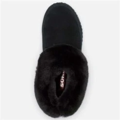 Sorel Go - Coffee Run Slipper - Women's -Ski Supplies Store fw23 sor 1915801 blk sea slt 3