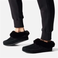 Sorel Go - Coffee Run Slipper - Women's -Ski Supplies Store fw23 sor 1915801 blk sea slt 5