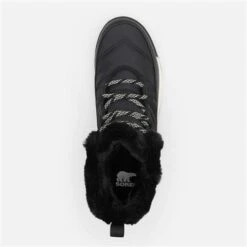 Sorel Whitney Ii Short Lace Waterproof Boots - Women's -Ski Supplies Store fw23 sor 1916841 blk 3
