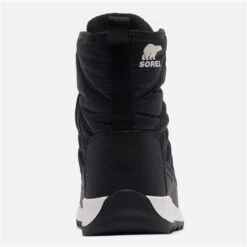 Sorel Whitney II Short Lace Waterproof Boot - Youth -Ski Supplies Store fw23 sor 1921401 blk 3