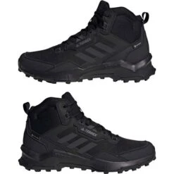 Adidas Terrex AX4 Mid GORE-TEX Hiking Shoes - Men's 7 Adidas Terrex AX4 Mid GORE-TEX Hiking Shoes - Men's -Ski Supplies Store fw23 terrex ax4 mid black fy9638 04