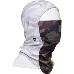 686 Deluxe Hinge Balaclava - Men's 5 686 Deluxe Hinge Balaclava - Men's -Ski Supplies Store fw23 686 deluxehingebalaclava whitecamocolorblock