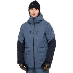 686 GTX Smarty Weapon Jacket - Men's -Ski Supplies Store fw23 686 mensgtxsmartyweaponjacket orionbluecolorblock 1