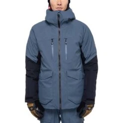 686 GTX Smarty Weapon Jacket - Men's -Ski Supplies Store fw23 686 mensgtxsmartyweaponjacket orionbluecolorblock 2