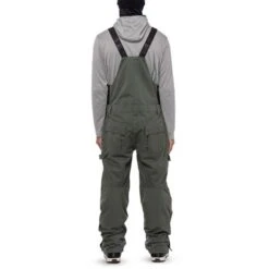 686 Hot Lap Insulated Bib - Men's -Ski Supplies Store fw23 686 menshotlapinsulatedbib goblingreen 2