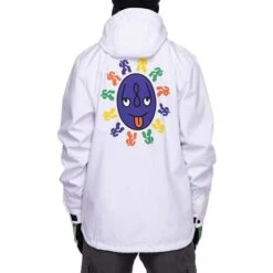 686 Waterproof Coaches Jacket - Men's 15 686 Waterproof Coaches Jacket - Men's -Ski Supplies Store fw23 686 menswaterproofcoachesjacket white 3