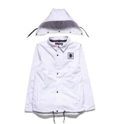 686 Waterproof Coaches Jacket - Men's 17 686 Waterproof Coaches Jacket - Men's -Ski Supplies Store fw23 686 menswaterproofcoachesjacket white 5
