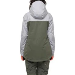 686 Athena Insulated Jacket - Women's -Ski Supplies Store fw23 686 womensathenainsulatedjacket goblingreencolorblock 4