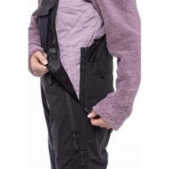 686 Black Magic Insulated Bib - Women's 24 686 Black Magic Insulated Bib - Women's -Ski Supplies Store fw23 686 womensblackmagicinsulatedbib blackgeojacquard 5