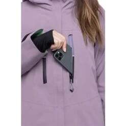 686 GTX Skyline Shell Jacket - Women's 30 686 GTX Skyline Shell Jacket - Women's -Ski Supplies Store fw23 686 womensgtxskylineshelljacket dustyorchid 11