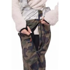 686 Harper Shell Bib - Women's -Ski Supplies Store fw23 686 womensharpershellbib darkcamocolorblock 4