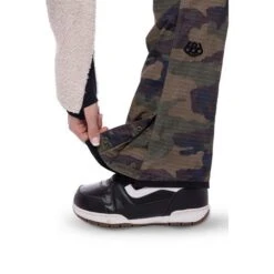 686 Harper Shell Bib - Women's -Ski Supplies Store fw23 686 womensharpershellbib darkcamocolorblock 7