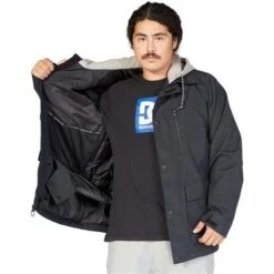 DC SHOES DC Bandwidth Jacket - Men's -Ski Supplies Store fw23 dc mensbandwidthjacket black 4