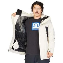 DC SHOES DC Command 45K Jacket - Men's -Ski Supplies Store fw23 dc menscommand45kjacket pelican 4