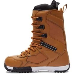 DC SHOES DC Mutiny Lace Boots - Men's -Ski Supplies Store fw23 dc mensmutinylaceboots wheat 4