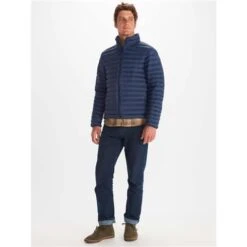 Marmot Echo Featherless Jacket - Men's 8 Marmot Echo Featherless Jacket - Men's -Ski Supplies Store fw23 marmot mensechofeatherlessjacket arcticnavy 3